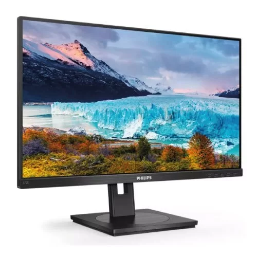 Computer Monitor Philips 272S1AE 27" 75Hz FHD IPS Color:black - official importer
