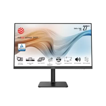 מסך מחשב MSI Modern MD272QP 27" 75Hz QHD IPS צבע שחור