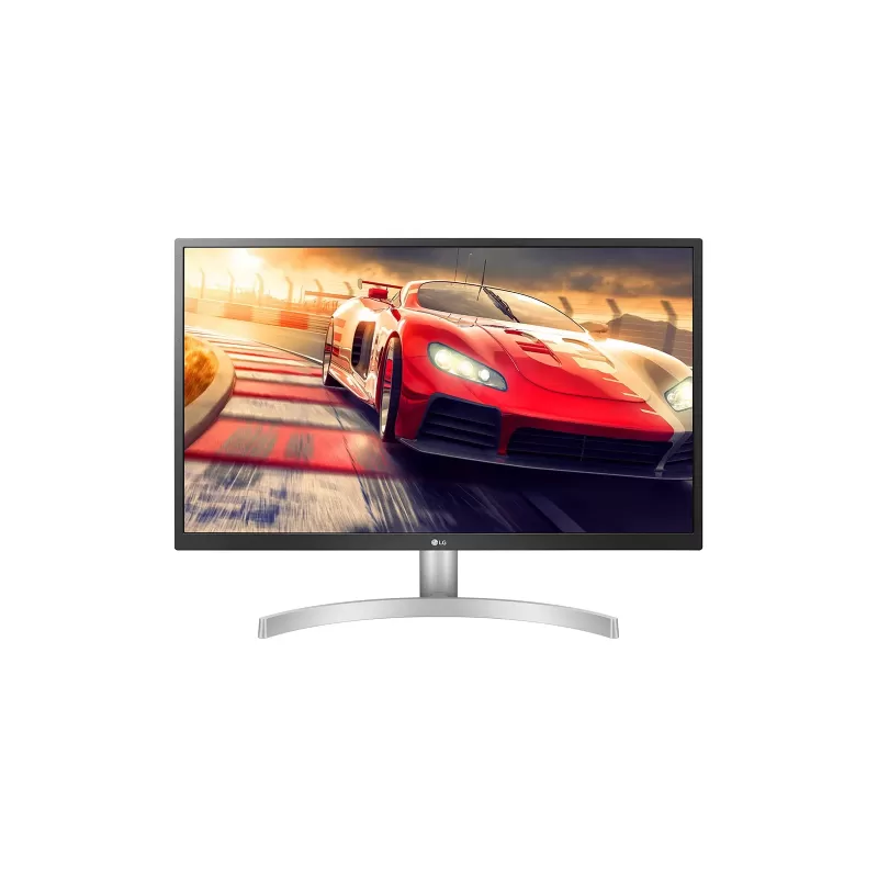 מסך מחשב LG 27" LED 27UL500-W Ultra HD 4K IPS HDR לבן 27UL500-W 60Hz - יבואן מקביל