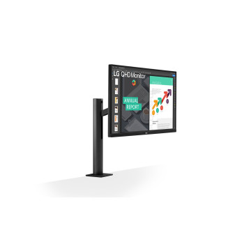 Монитор для ПК LG מסך 27" 27QN880-B QHD 75Hz USB-C 27QN880-B IPS Цвет:черный - параллельный импортер