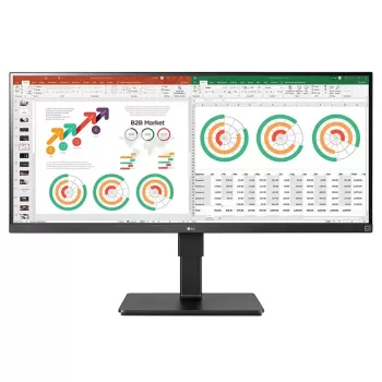 Игровой монитор LG 34" 34BN770-B IPS 34BN770-B 60Hz 2K, QHD Цвет:чёрный - параллельный импортер