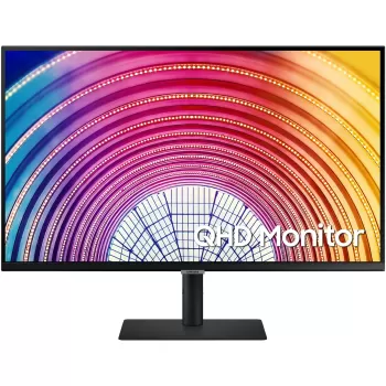 מסך מחשב Samsung 32" S32A600NWU 75Hz S32A600NWU 2K, QHD VA צבע שחור - יבואן מקביל