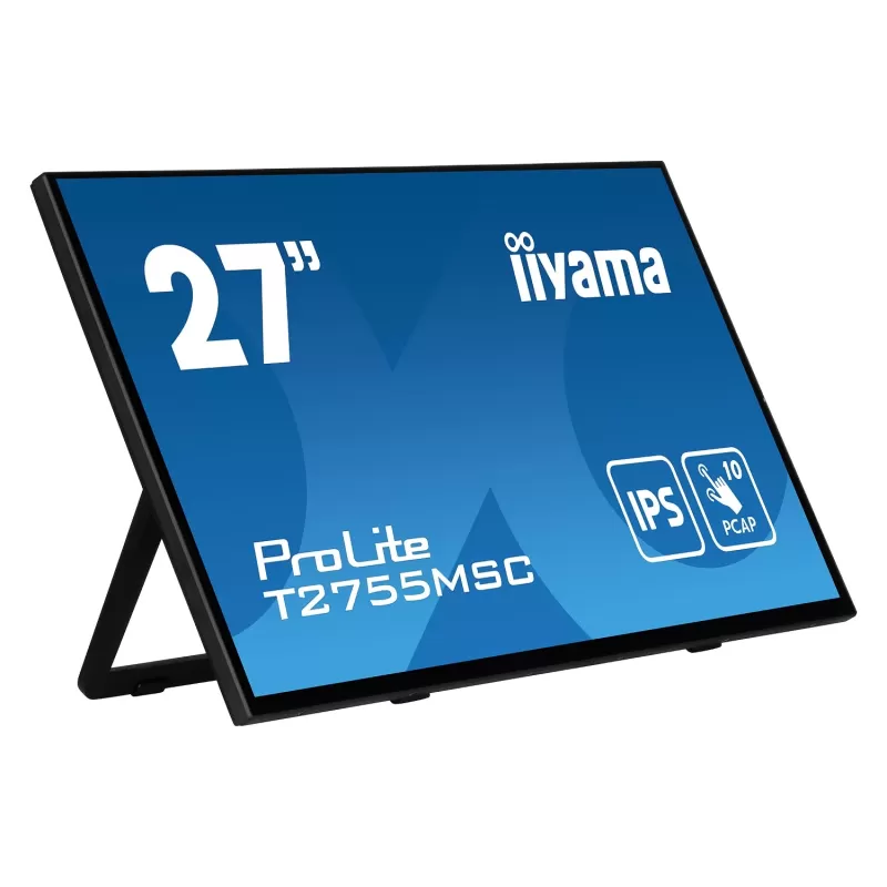 Монитор для ПК IIYAMA ProLite T2755MSC-B1 T2755MSC-B1 27" 60Hz FHD IPS Цвет:чёрный