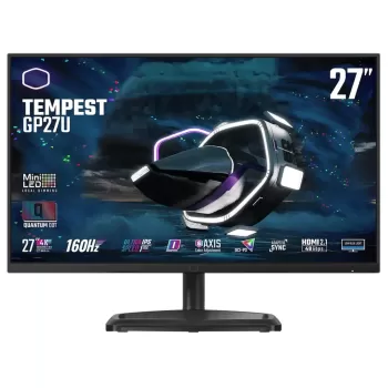 Игровой Монитор Cooler Master GP27-FUS 27" UHD 160Hz 1ms (USB-C PD90W) IPS Monitor GP27-FUS Цвет:чёрный