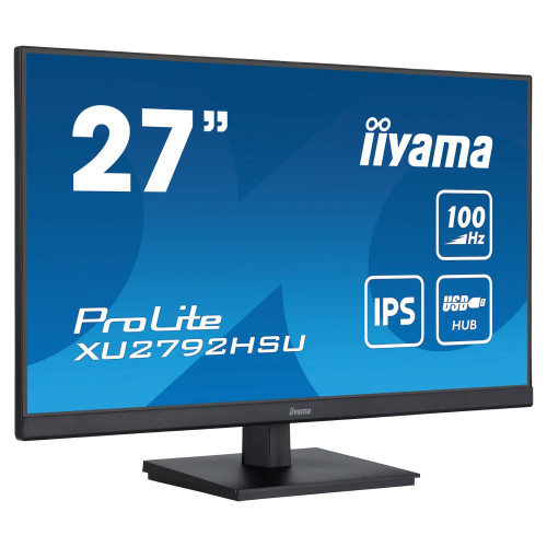 מסך גיימינג IIYAMA ProLite XU2792HSU-B6 27" 100Hz FHD IPS צבע שחור