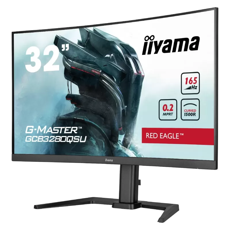 Игровой Монитор IIYAMA G-MASTER GCB3280QSU-B1 GCB3280QSU-B1 31.5" 165Hz 2.5K, QHD VA Цвет:чёрный