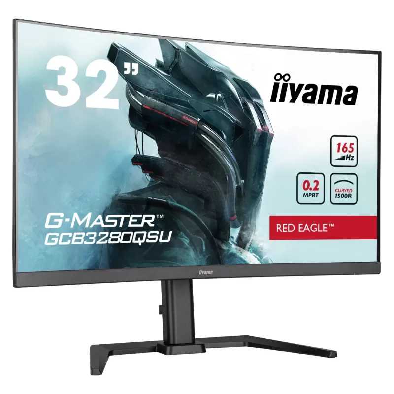 Игровой Монитор IIYAMA G-MASTER GCB3280QSU-B1 GCB3280QSU-B1 31.5" 165Hz 2.5K, QHD VA Цвет:чёрный