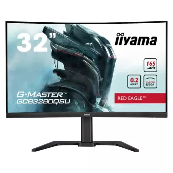 מסך גיימינג IIYAMA G-MASTER GCB3280QSU-B1 GCB3280QSU-B1 31.5" 165Hz 2.5K, QHD VA צבע שחור