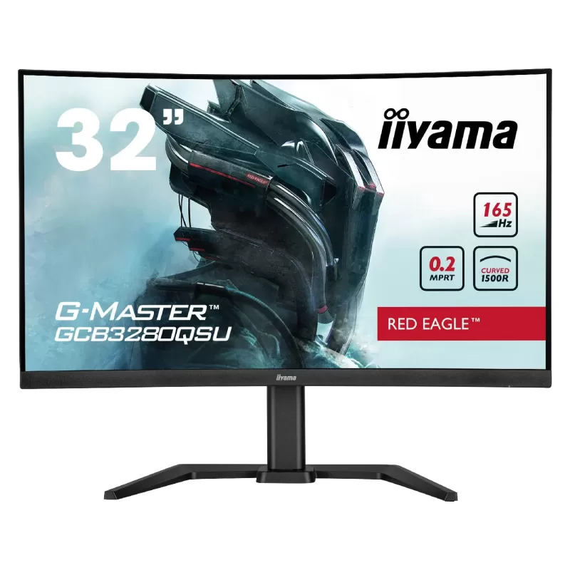 Игровой Монитор IIYAMA G-MASTER GCB3280QSU-B1 GCB3280QSU-B1 31.5" 165Hz 2.5K, QHD VA Цвет:чёрный
