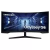 מסך מחשב Samsung C34G55TWWP 34" Odyssey G5 VA UWQHD 165Hz 1ms 1000R C34G55TWWP 2K, QHD - יבואן מקביל