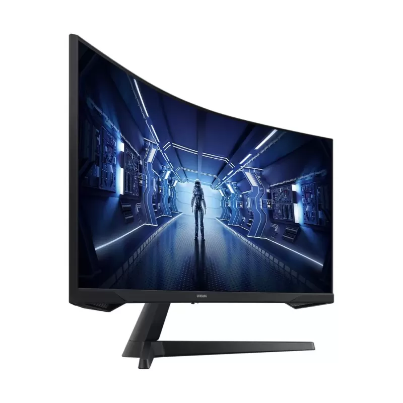 מסך מחשב Samsung C34G55TWWP 34" Odyssey G5 VA UWQHD 165Hz 1ms 1000R C34G55TWWP 2K, QHD - יבואן מקביל