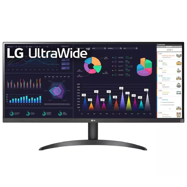 Монитор для ПК LG 34WQ500-B 34” UltraWide FHD VESA DisplayHDR 400 IPS Monitor - параллельный импортер