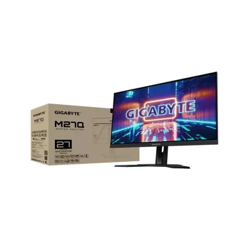 Gaming Monitor Gigabyte M27Q (rev. 2.0) 27" WQHD, 2K IPS Color:black