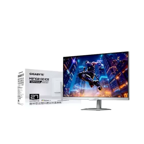 Монитор для игр Gigabyte M27Q2 ICE 27" 200Hz 2K, QHD Super Speed IPS Цвет:белый
