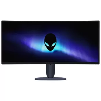 מסך מחשב קעור לגיימינג Dell Alienware AW3425DWM 34" 180Hz UWQHD VA צבע שחור