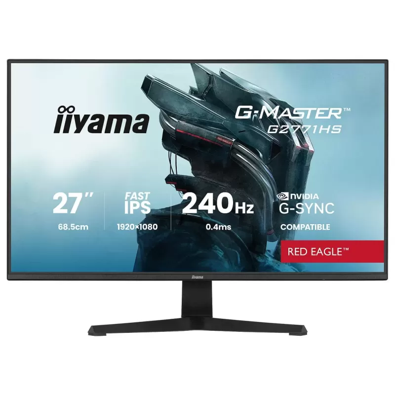 Монитор для ПК IIYAMA G-Master black G2771HS-B1 27" FHD IPS Монитор для ПК IIYAMA G-Master black G2771HS-B1 27" FHD IPS
