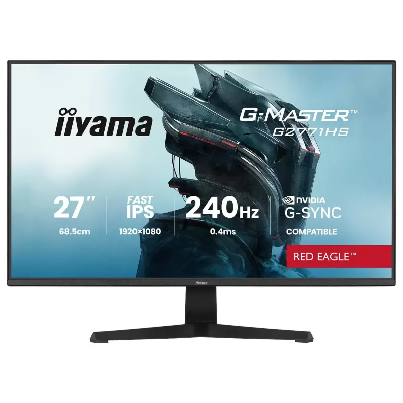Монитор для ПК IIYAMA G-Master black G2771HS-B1 27" FHD IPS Монитор для ПК IIYAMA G-Master black G2771HS-B1 27" FHD IPS