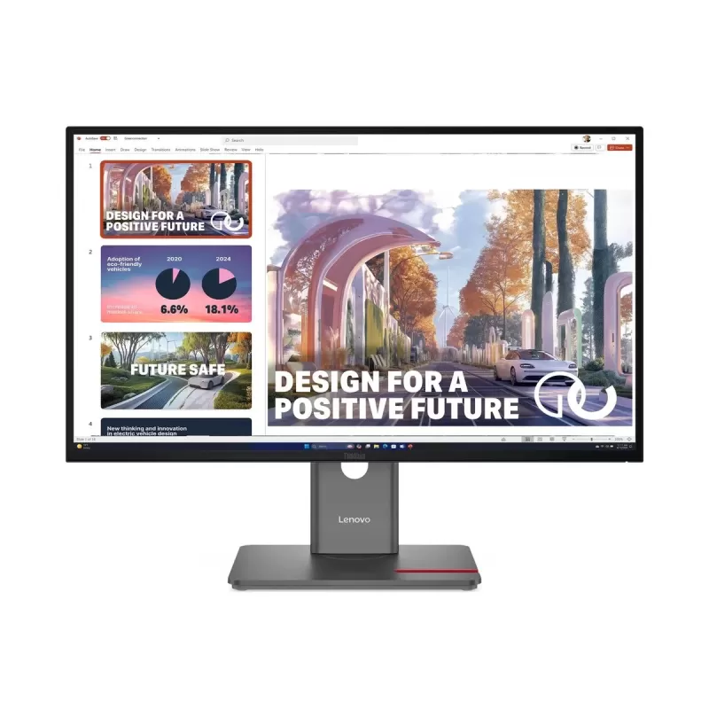 Computer Monitor Lenovo ThinkVision P27QD-40 black 64B3GAT2IS 27" QHD IPS