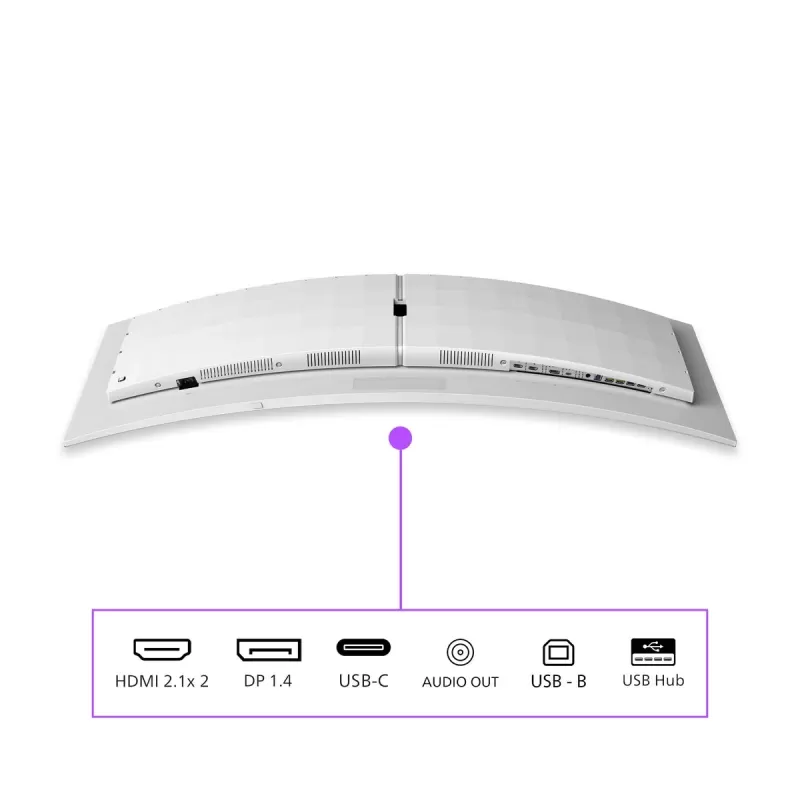 מסך מחשב Philips 49M2C8900 49" Curved QD-OLED Gaming 49M2C8900/00
