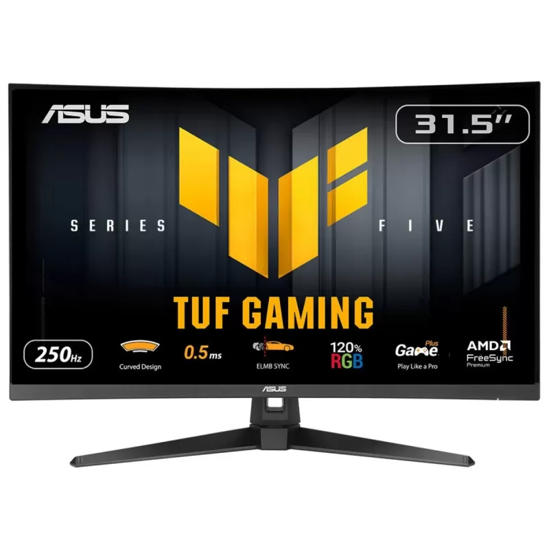 Gaming Monitor Asus 31.5 Monitor TUF Gaming VG32VQM5B Curved 90LM0BI1-B01171 31.5" VA