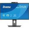 מסך מחשב IIYAMA 23.8" FHD 100Hz 1ms Webcam USB-C PD65W IPS Monitor XB2497HSNH-B1