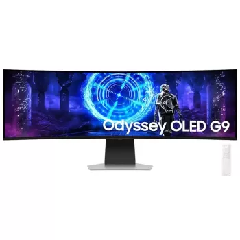 Монитор для ПК Samsung 49" Odyssey G9 OLED DQHD 240Hz 0.03ms 1800R S49DG954SU Цвет:серебряный - параллельный импортер Монитор для ПК Samsung 49" Odyssey G9 OLED DQHD 240Hz 0.03ms 1800R S49DG954SU Цвет:серебряный - параллельный импортер