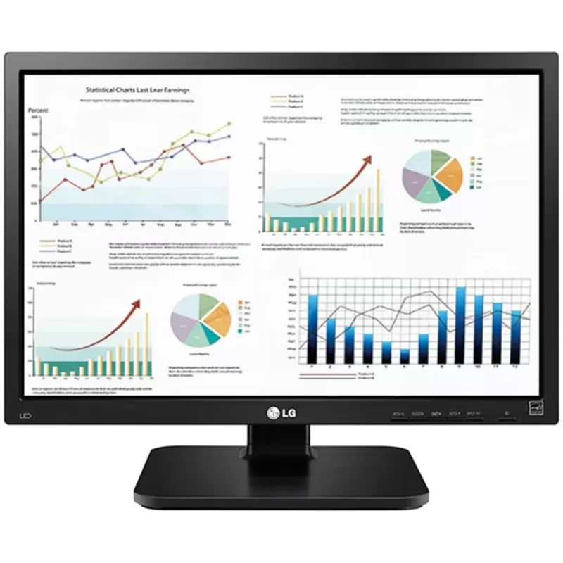Computer Monitor LG 24BK55WP-B 24" IPS WUXGA 16:10 24BK55WP-B 60Hz Color:black - official importer