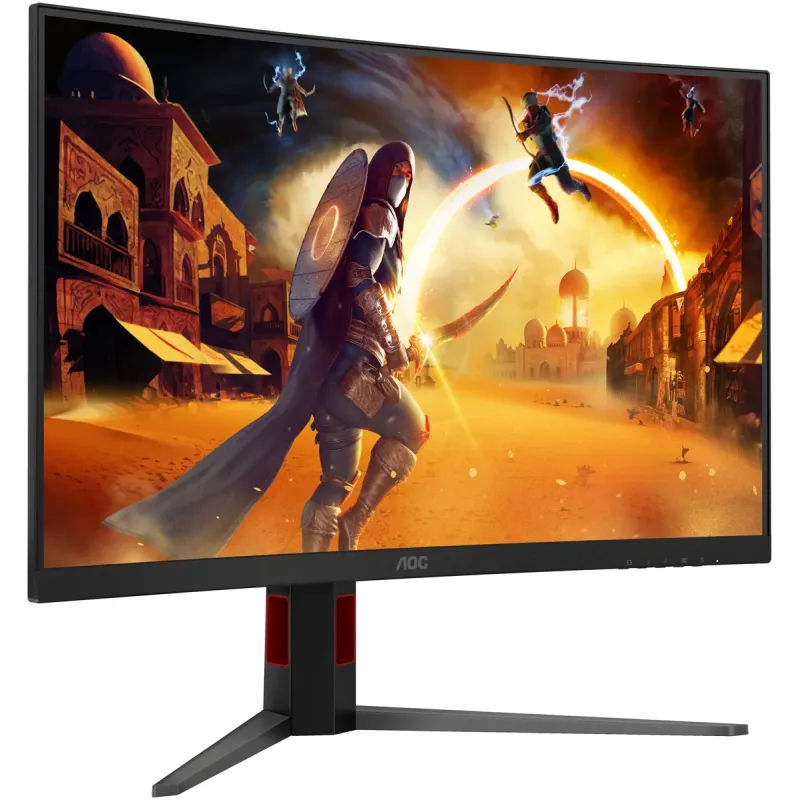 Игровой Монитор AOC C32G4Z 31.5" Curved Full HD VA 260Hz C32G4Z FHD Цвет:чёрный, красный - параллельный импортер