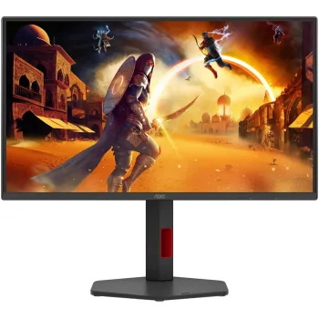 Gaming Monitor AOC Q25G4SR 24.5" QHD Fast IPS 300Hz Q25G4SR Color:black, red - parallel importer