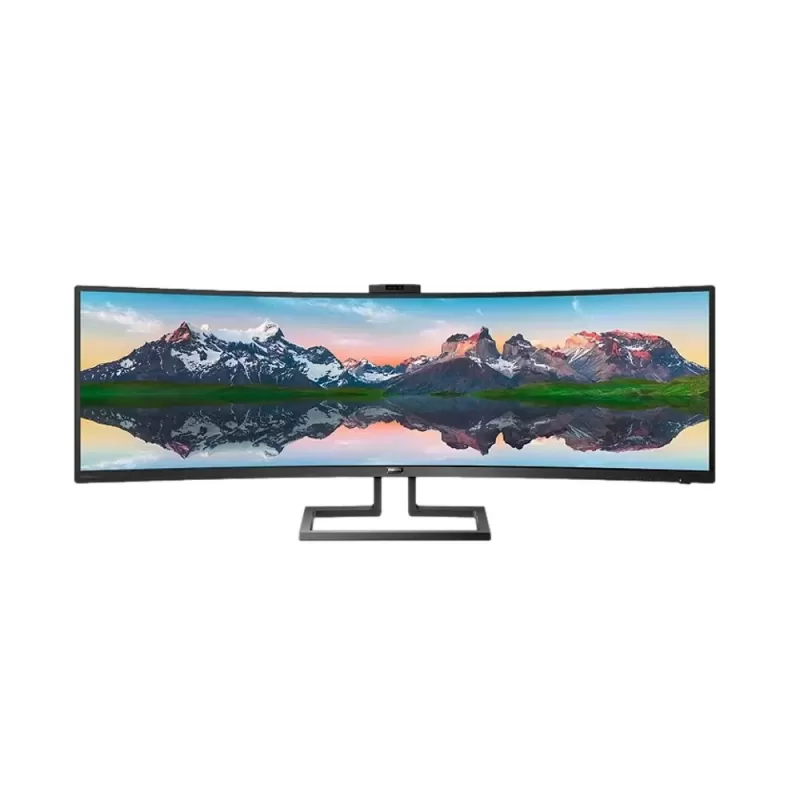 מסך מחשב Philips 499P9H 48.8" Dual QHD VA - יבואן רשמי