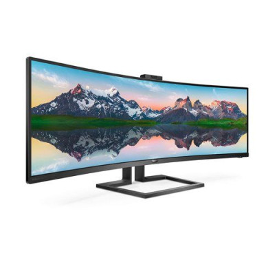 Монитор для ПК Philips 499P9H 48.8" Dual, QHD - официальный импортер Монитор для ПК Philips 499P9H 48.8" Dual, QHD - официальный импортер
