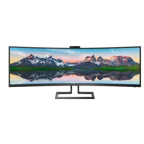 מסך מחשב Philips 499P9H 48.8" Dual QHD VA - יבואן רשמי