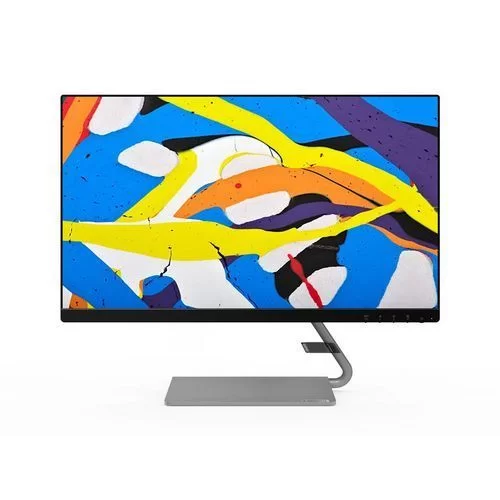 מסך מחשב Lenovo 65F3KAC3IS Q24i-10 65F3KAC3IS 23.8" FHD IPS צבע שחור