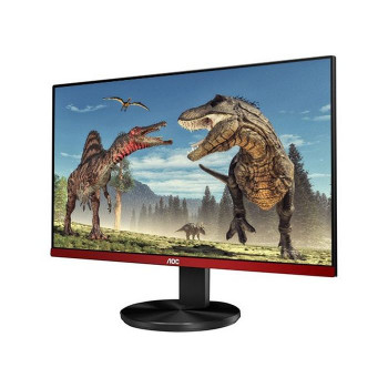 מסך גיימינג AOC G2490VXA 23.8" 144Hz FHD VA צבע שחור, אדום - יבואן רשמי