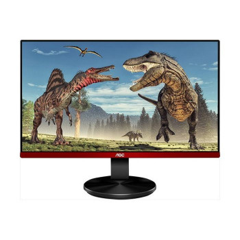 מסך גיימינג AOC G2490VXA 23.8" 144Hz FHD VA צבע שחור, אדום - יבואן רשמי