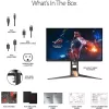 מסך גיימינג Asus ROG Swift PG259QNR 24.5" 360Hz FHD IPS צבע שחור