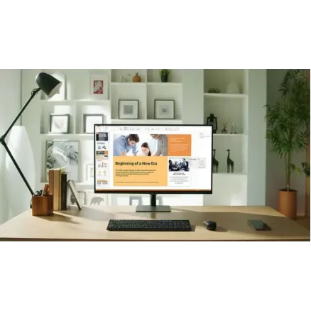 מסך מחשב Samsung S32AM700UE 32" 60Hz UHD, 4K VA צבע שחור - יבואן רשמי