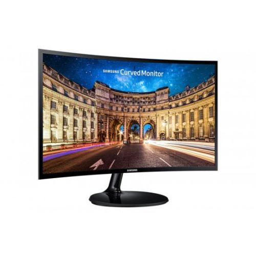 מסך מחשב Samsung C24F390FH קעור 23.5" FHD VA צבע שחור - יבואן מקביל