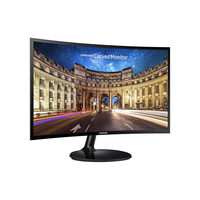Монитор для ПК Samsung C24F390FH Вогнутый 23.5" FHD VA Цвет:черный - параллельный импортер