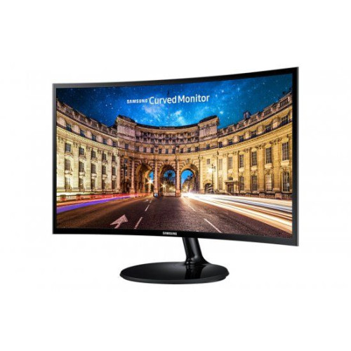 מסך מחשב Samsung C24F390FH קעור 23.5" FHD VA צבע שחור - יבואן מקביל