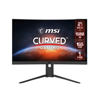 מסך גיימינג MSI Optix G27CQ4P 27" 165Hz QHD VA צבע שחור