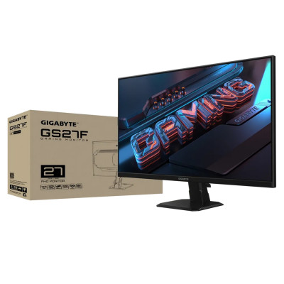 Gaming Monitor Gigabyte GS27F 27" OC 170Hz FHD IPS Color:black Gaming Monitor Gigabyte GS27F 27" OC 170Hz FHD IPS Color:black