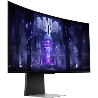 Игровой Монитор Samsung Odyssey OLED G8 S34BG850SM Вогнутый 34" 175Hz UWQHD, 2K - официальный импортер Игровой Монитор Samsung Odyssey OLED G8 S34BG850SM Вогнутый 34" 175Hz UWQHD, 2K - официальный импортер
