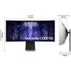 מסך גיימינג Samsung Odyssey OLED G8 S34BG850SM S34BG850SM קעור 34" 175Hz UWQHD - יבואן רשמי