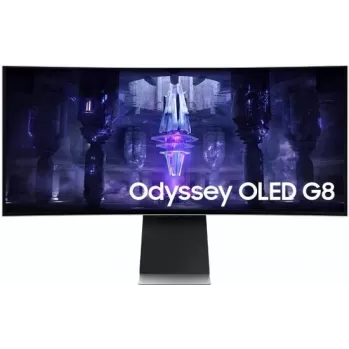 מסך גיימינג Samsung Odyssey OLED G8 S34BG850SM S34BG850SM קעור 34" 175Hz UWQHD - יבואן רשמי