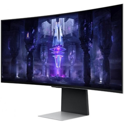 Игровой Монитор Samsung Odyssey OLED G8 S34BG850SM Вогнутый 34" 175Hz UWQHD, 2K - официальный импортер Игровой Монитор Samsung Odyssey OLED G8 S34BG850SM Вогнутый 34" 175Hz UWQHD, 2K - официальный импортер