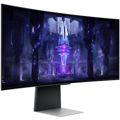 Игровой Монитор Samsung Odyssey OLED G8 S34BG850SM Вогнутый 34" 175Hz UWQHD, 2K - официальный импортер Игровой Монитор Samsung Odyssey OLED G8 S34BG850SM Вогнутый 34" 175Hz UWQHD, 2K - официальный импортер