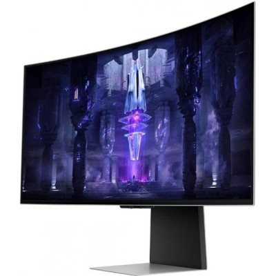 Игровой Монитор Samsung Odyssey OLED G8 S34BG850SM Вогнутый 34" 175Hz UWQHD, 2K - официальный импортер Игровой Монитор Samsung Odyssey OLED G8 S34BG850SM Вогнутый 34" 175Hz UWQHD, 2K - официальный импортер