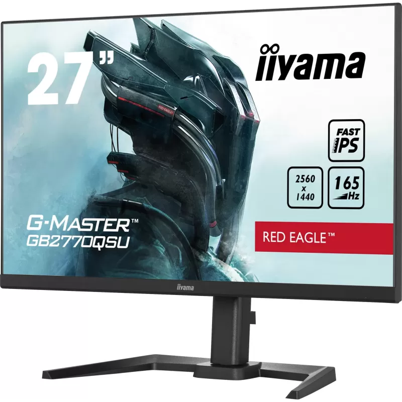 Gaming Monitor IIYAMA G-MASTER GB2770QSU-B5 GB2770QSU-B5 27" 165Hz 2K, QHD IPS Color:black