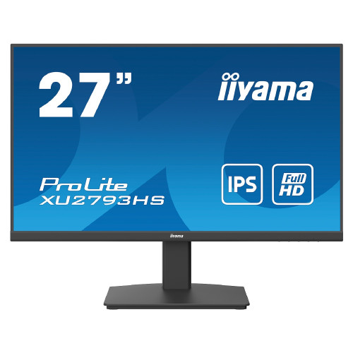 מסך מחשב IIYAMA 27" ProLite IPS FHD 75Hz 4ms 27" 75Hz FHD IPS צבע שחור